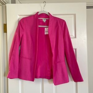 J Crew Factory size 4 hot pink blazer